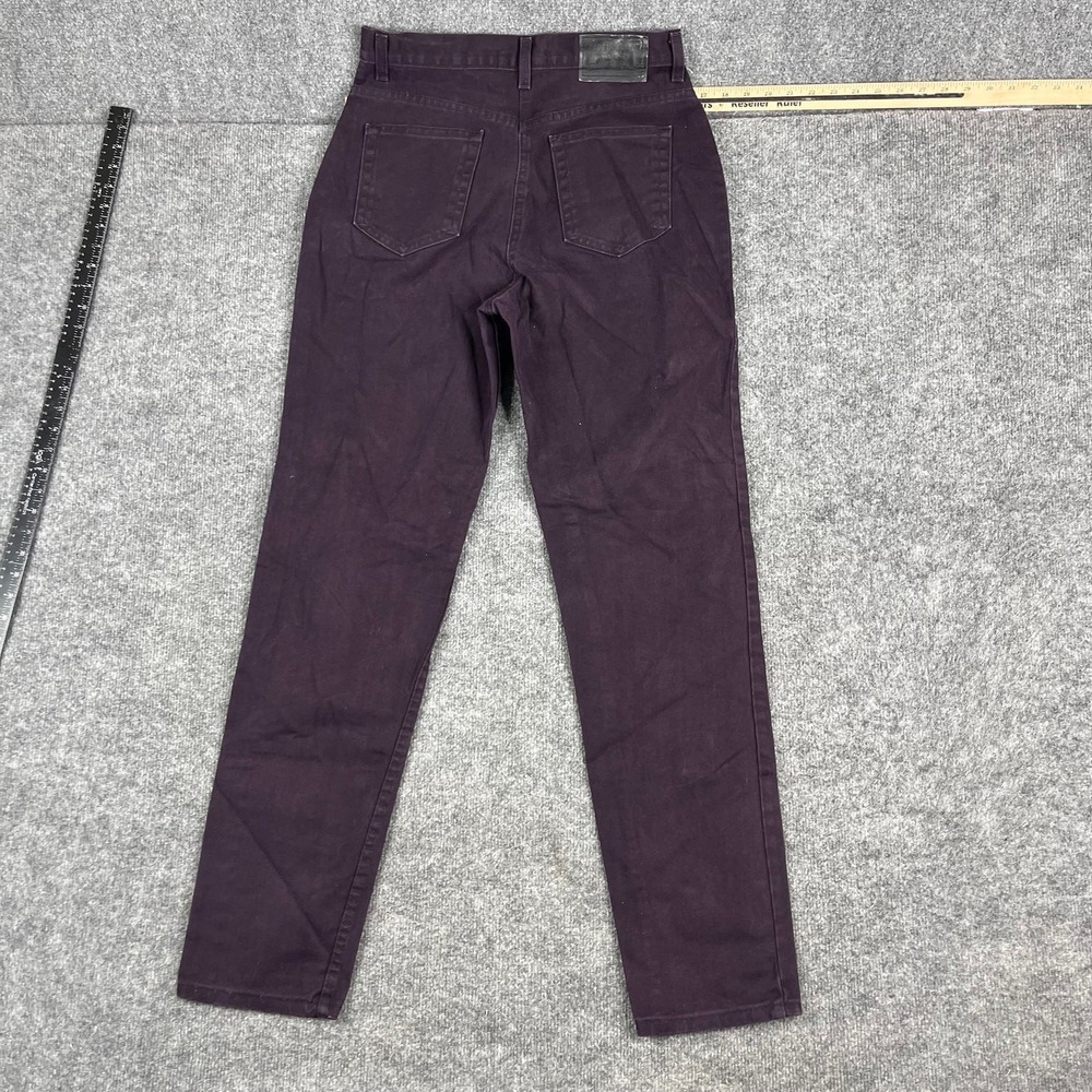 Faded Glory Jeans Womens W32 L33 Purple Straight Leg Casual Denim Classic Pants - Picture 7 of 10